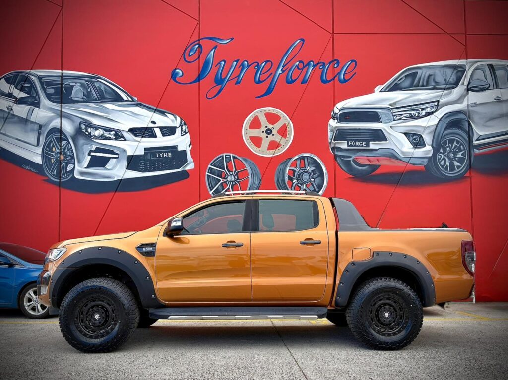 Ford Ranger - Black Rock Military Satin Black