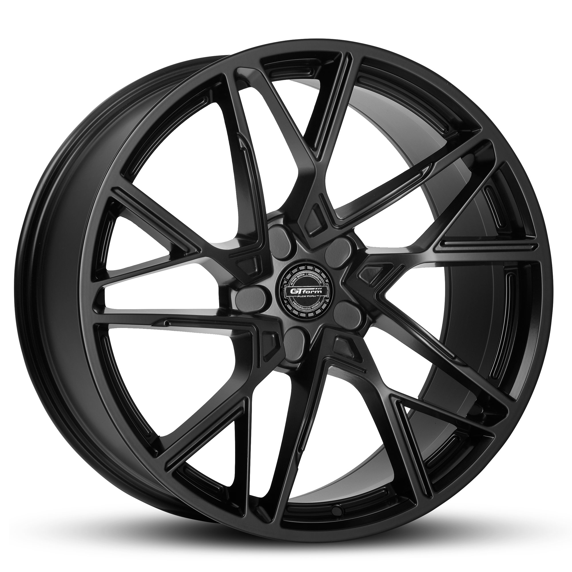 GT FORM INTERFLOW SATIN BLACK 20X10