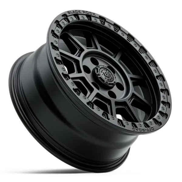 BLACK ROCK GUNNER SATIN BLACK 16X7