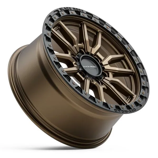 BLACK ROCK RAMBLER DARK BRONZE BLACK RING 20X9