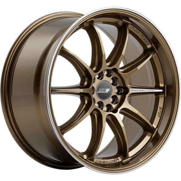 JSR ST37 DARK BRONZE MACHINED LIP 19X9.5