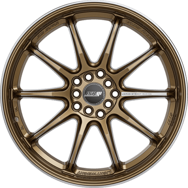 JSR ST37 DARK BRONZE MACHINED LIP 19X9.5