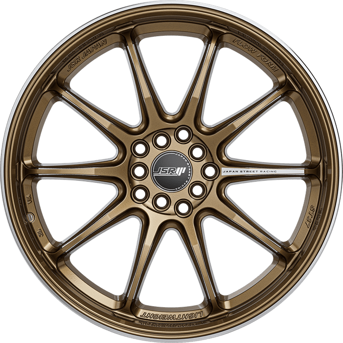 JSR ST37 DARK BRONZE MACHINED LIP 19X9.5