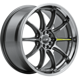 JSR ST37 GUNMETAL GREY MACHINED LIP 19X8.5