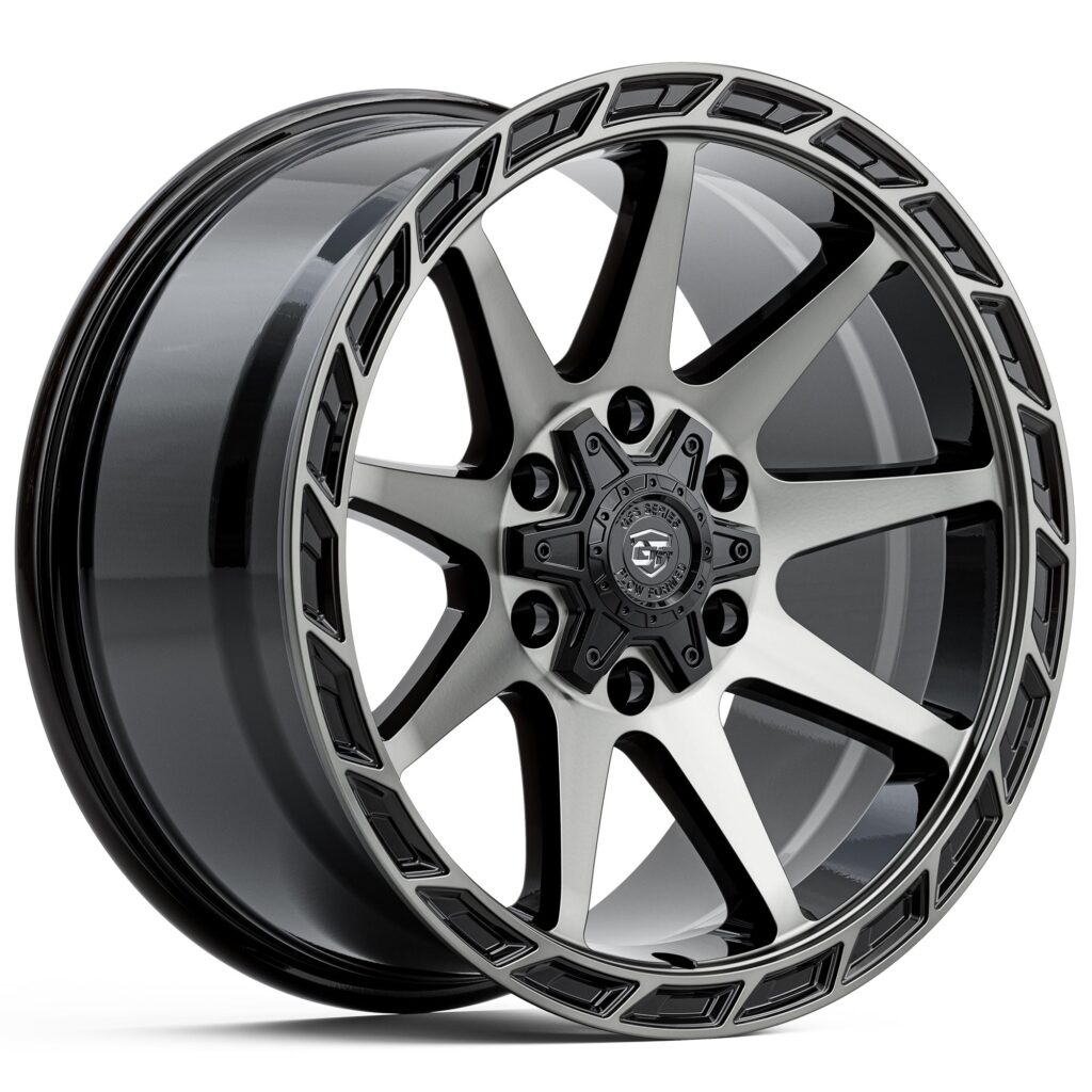 GT FORM GFS5 GLOSS BLACK TINTED 18X9 - Tyreforce