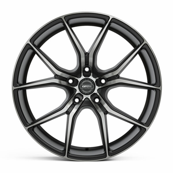 GT FORM VENOM MATTE BLACK GREY TINT 22X10