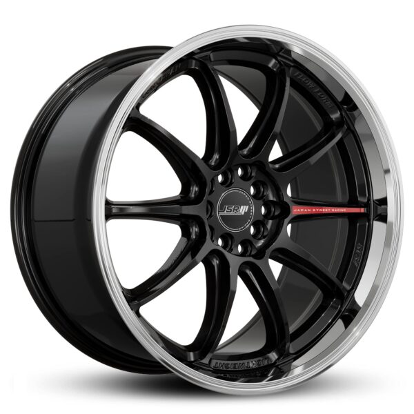 JSR ST37 GLOSS BLACK MACHINED LIP 19X8.5