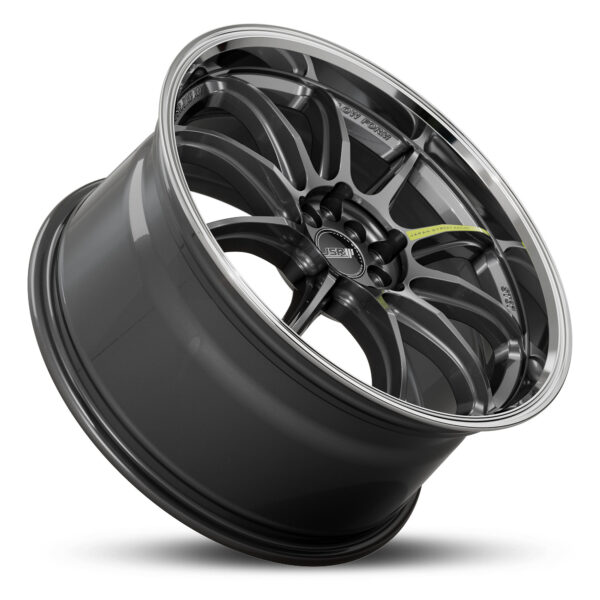 JSR ST37 GUNMETAL GREY MACHINED LIP 19X9.5