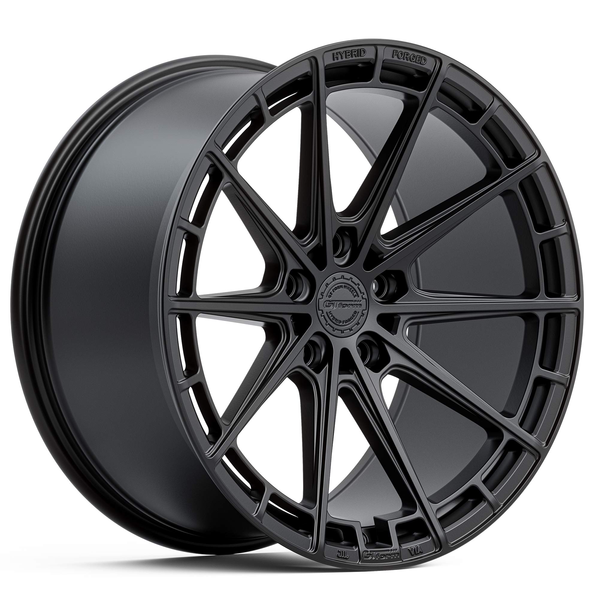 GT FORM HF1.1 HYBRID FORGED SATIN BLACK 20X9