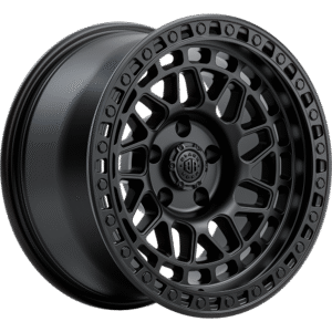 BLACK ROCK FURY SATIN BLACK 18X9