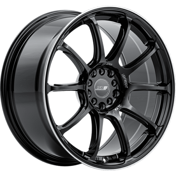 JSR ST10 GLOSS BLACK MACHINED LIP 18X8.5