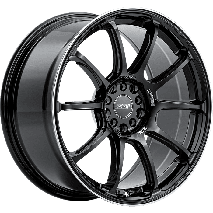 JSR ST10 GLOSS BLACK MACHINED LIP 18X8.5