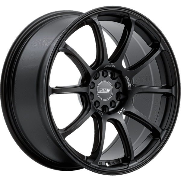 JSR ST10 SATIN BLACK 17X8