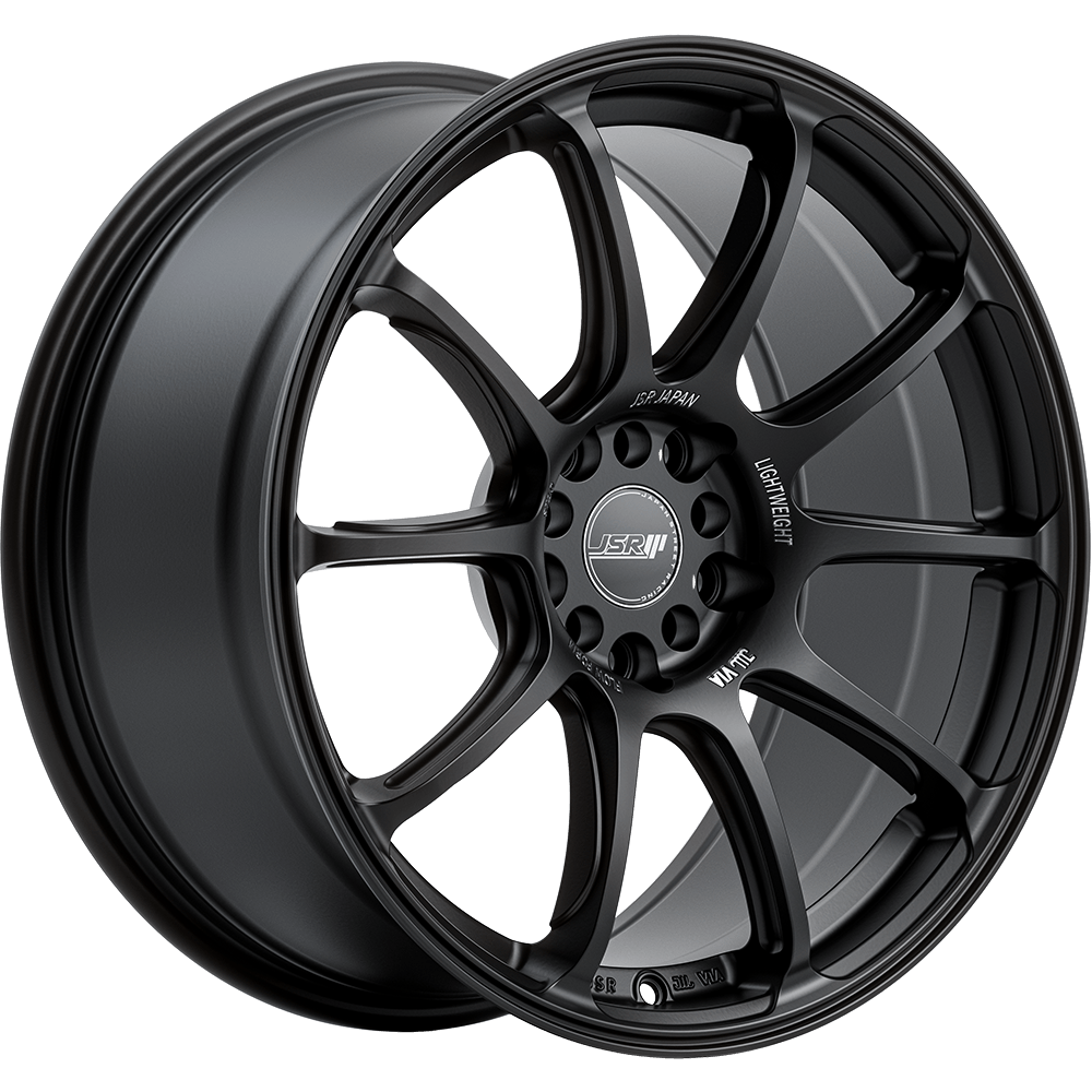 JSR ST10 SATIN BLACK 17X8