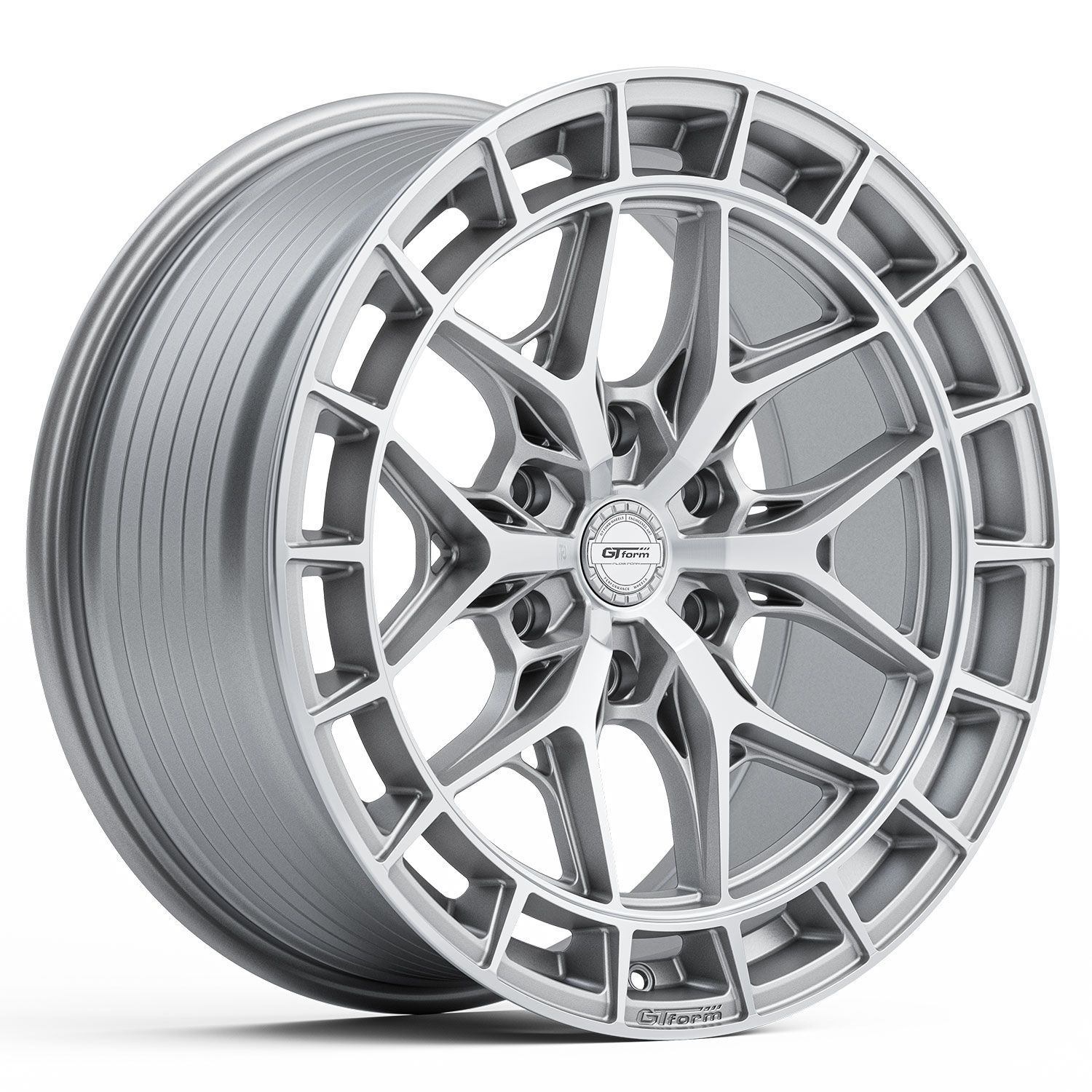 GT FORM GFS10 SILVER MACHINED 20X9 - Tyreforce