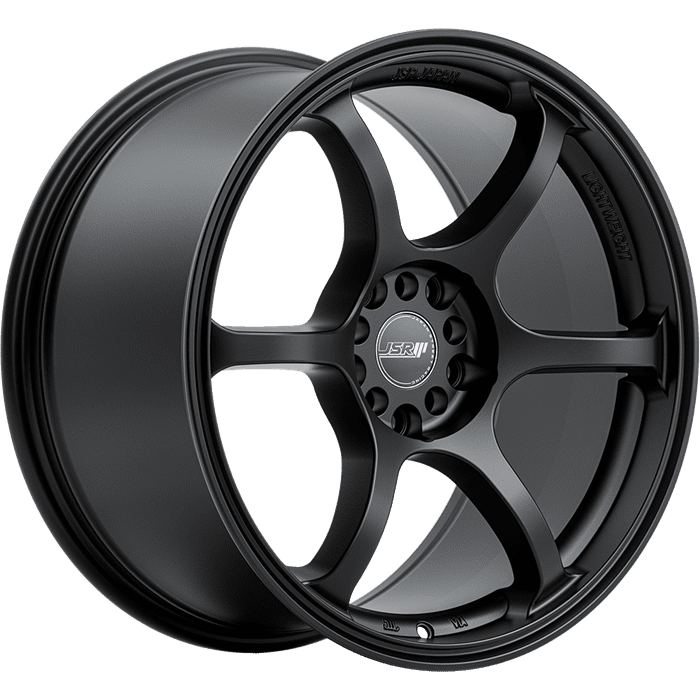 JSR ST06 SATIN BLACK 18X9.5