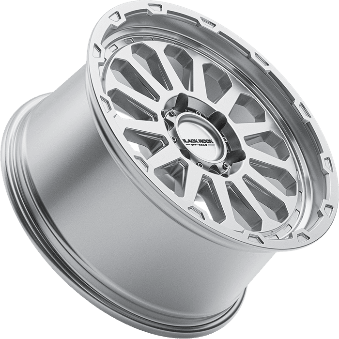 BLACK ROCK PRIME HYPER SILVER 18X9