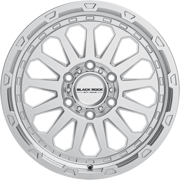 BLACK ROCK PRIME HYPER SILVER 18X9