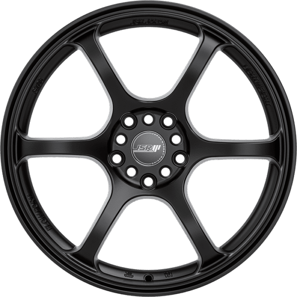 JSR ST06 SATIN BLACK 18X9.5