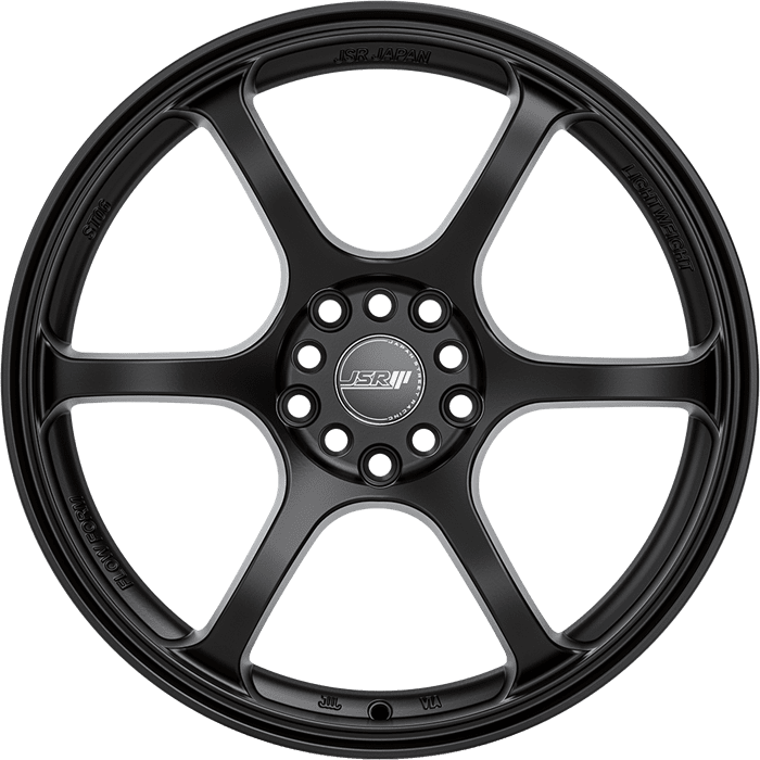 JSR ST06 SATIN BLACK 18X9.5