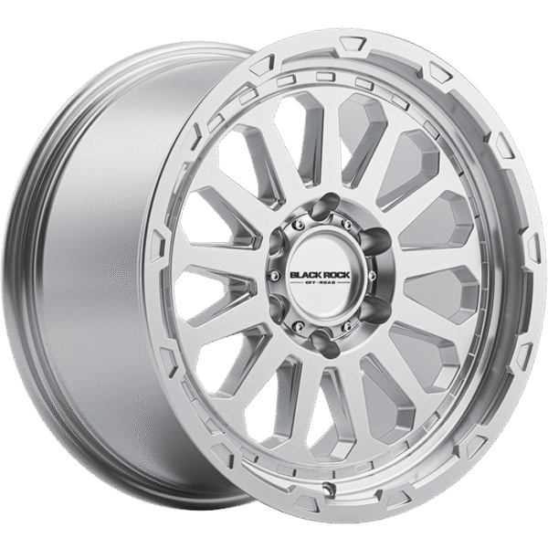 BLACK ROCK PRIME HYPER SILVER 18X9