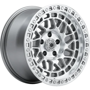 BLACK ROCK FURY SILVER MACHINED
