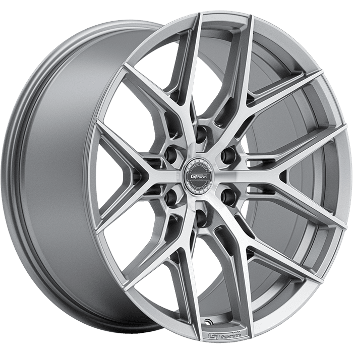 GT FORM GFS1 SILVER MACHINED FACE 17X8.5