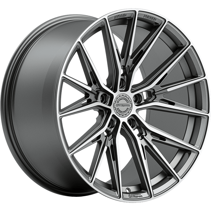 GT FORM HF3.1 Satin Gunmetal Machined Face 19×10