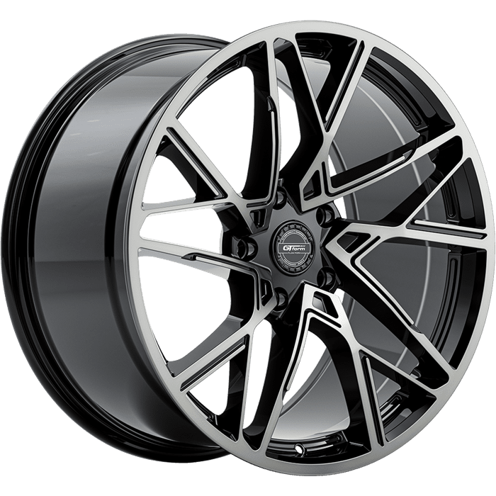 GT FORM INTERFLOW GLOSS BLACK TINTED 20X10