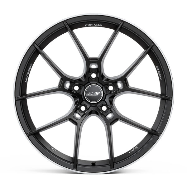 JSR ST57 Satin Black Machined Lip 19x8.5