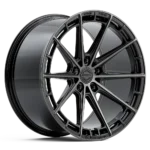 GT Form HF1.1 Gloss Black Tinted wheel view 1