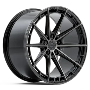 GT Form HF1.1 Gloss Black Tinted wheel view 1