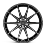 GT Form HF1.1 Gloss Black Tinted wheel view 3