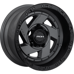 ROH VULCAN Graphite Centre Black Lip 17X9 5X150 ET-12
