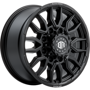 BLACK ROCK Piston Satin Black