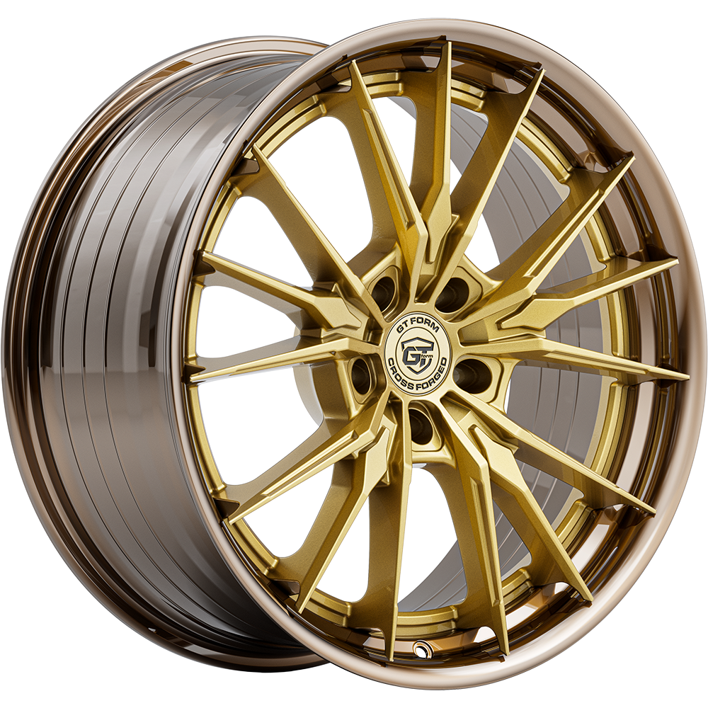GT FORM Sereno Royal Gold With Machined Bronze Lip