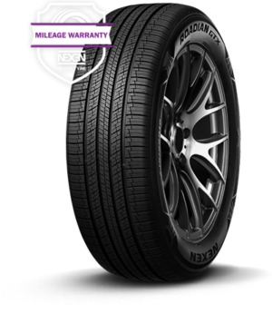 Nexen ROADIAN GTX tyre tread and sidewall