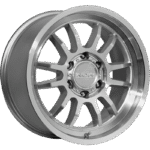 ROH ARC Machined wheel; model and finish reference; fitment may vary