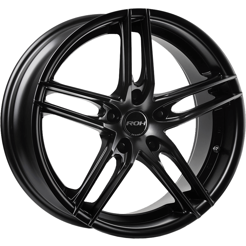 ROH MONACO Matte Black wheel catalogue ROH MONACO Matte Black wheel; model and finish reference; fitment may vary