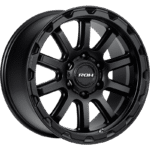 ROH ONYX Matte Black wheel; model and finish reference; fitment may vary