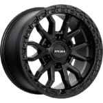 ROH RAID Matte Black wheel; model and finish reference; fitment may vary