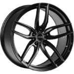 ROH RF3 Matte Black wheel; model and finish reference; fitment may vary
