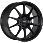 ROH RF7 Matte Black wheel; model and finish reference; fitment may vary