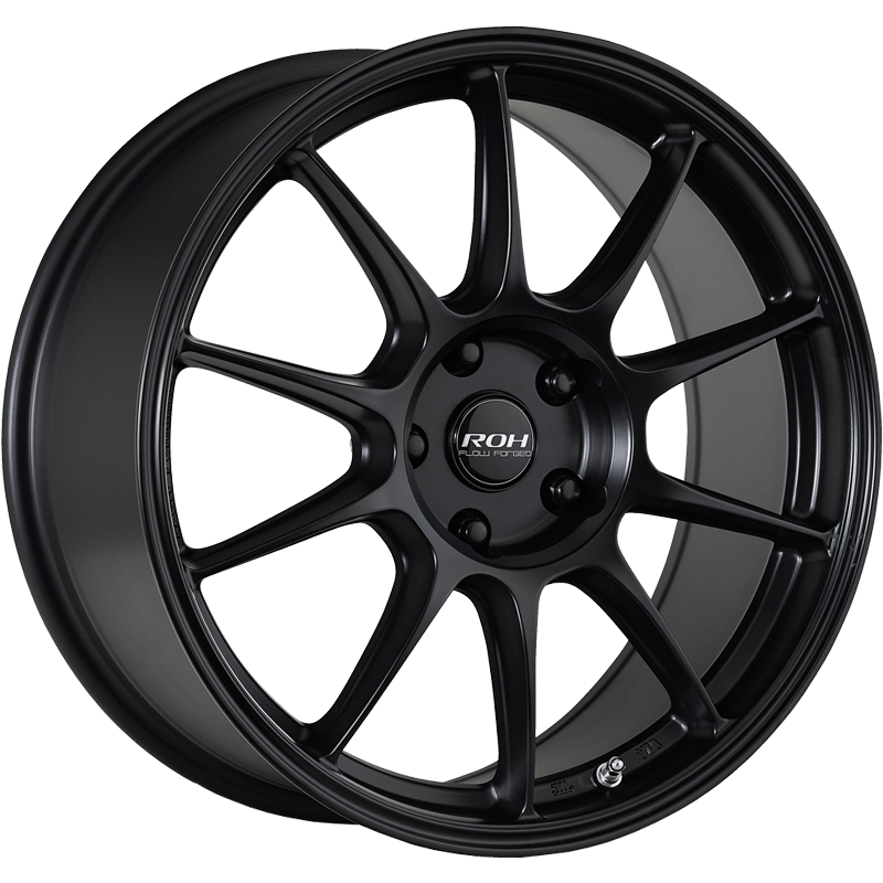 ROH RF7 Matte Black wheel catalogue ROH RF7 Matte Black wheel; model and finish reference; fitment may vary