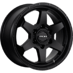 ROH TORQUE Matte Black wheel; model and finish reference; fitment may vary