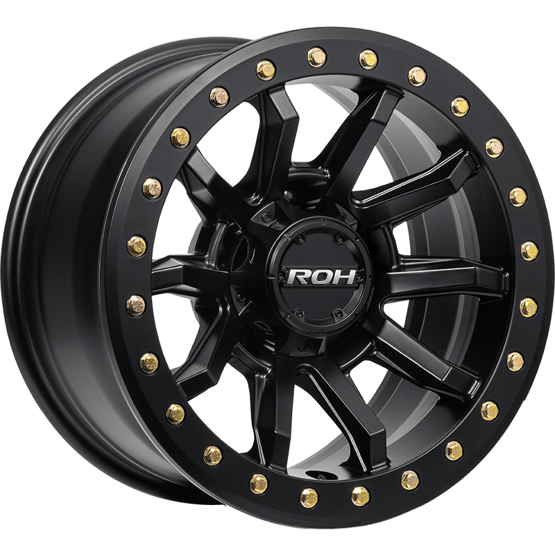 ROH ZULLO 5 Matte Black wheel catalogue ROH ZULLO 5 Matte Black wheel; model and finish reference; fitment may vary
